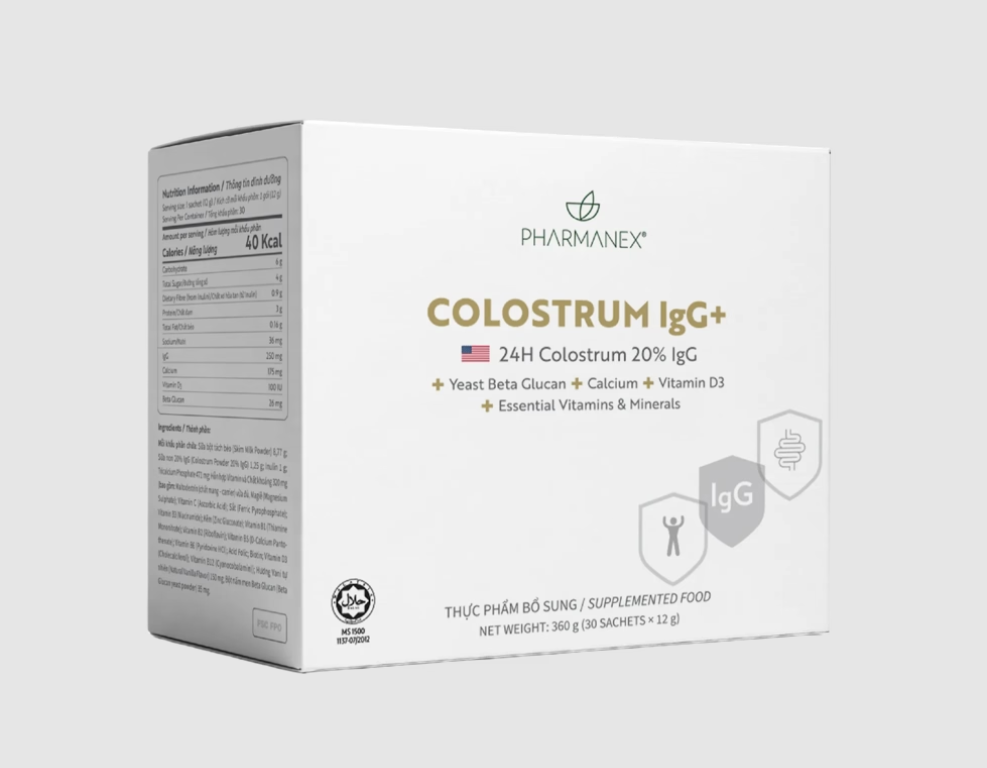 Thực phẩm bổ sung Sữa non COLOSTRUM IgG+ của Nu Skin
